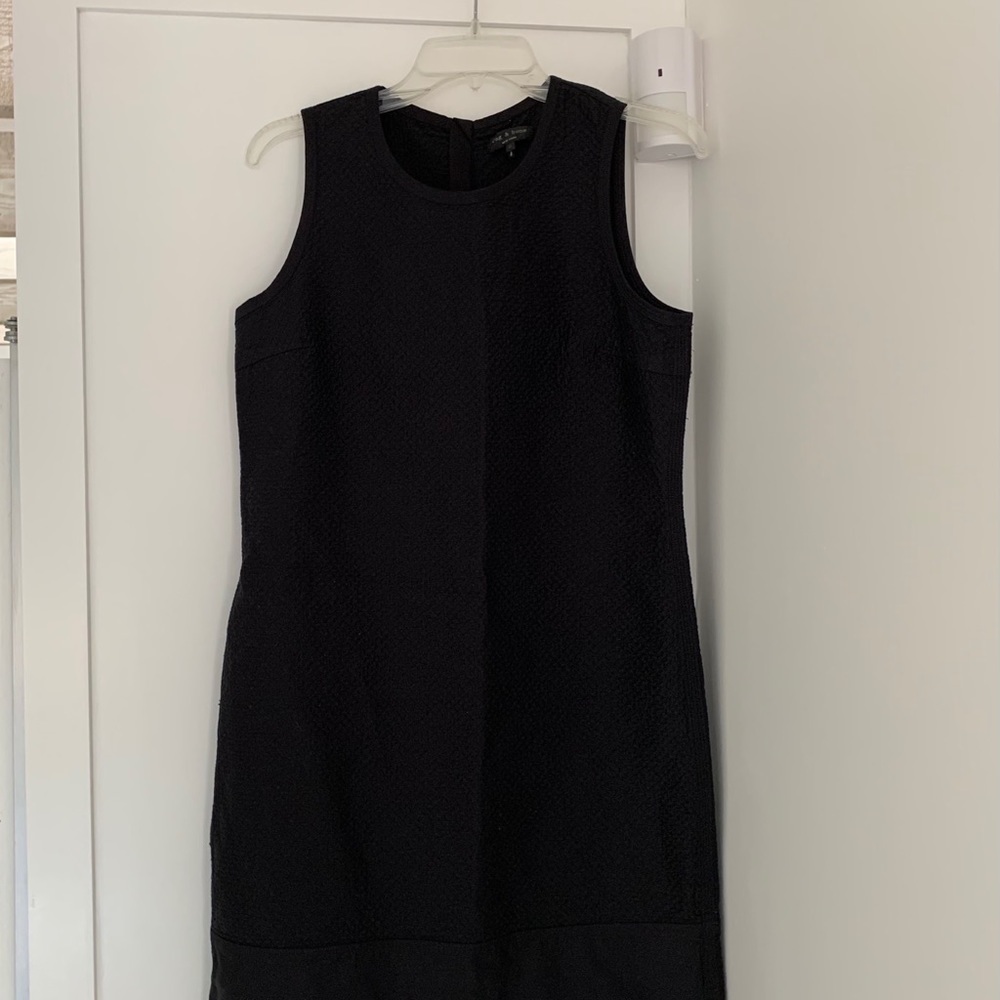 Rag & Bone Black dress size 8 like new - Picture 3 of 8